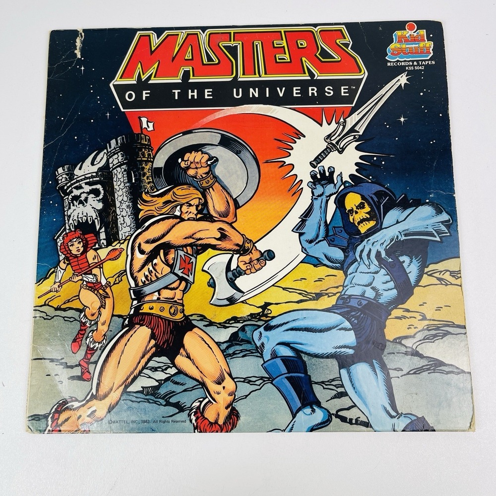 Masters Of The Universe KSS5042 LP Vinyl Record Cover 1983